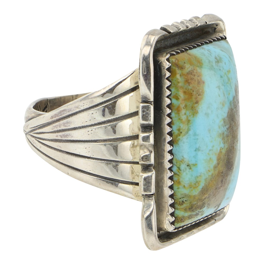 Navajo Campitos Turquoise Ring - 2