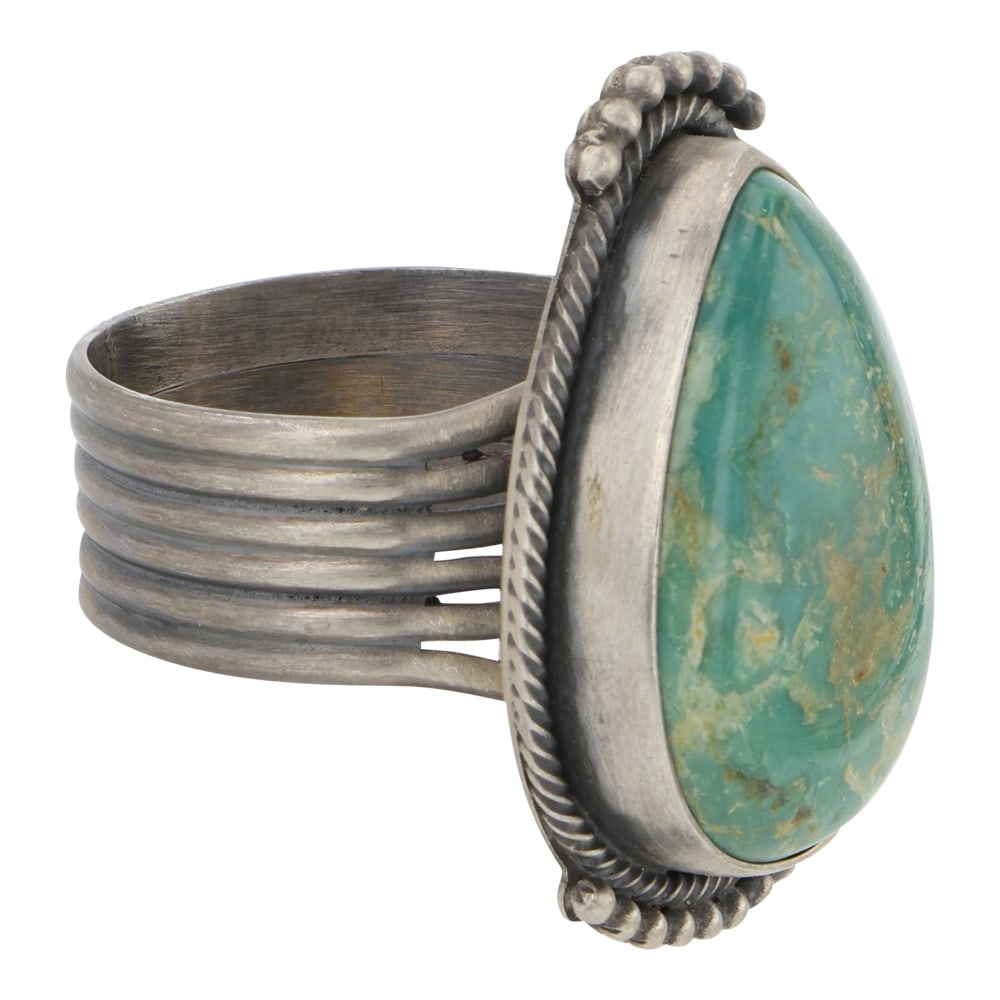 Navajo Royston Turquoise Ring - 2