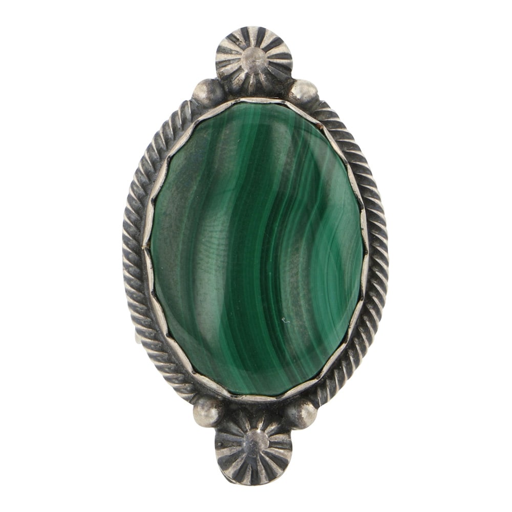 Navajo Malachite Ring (1 of 3)
