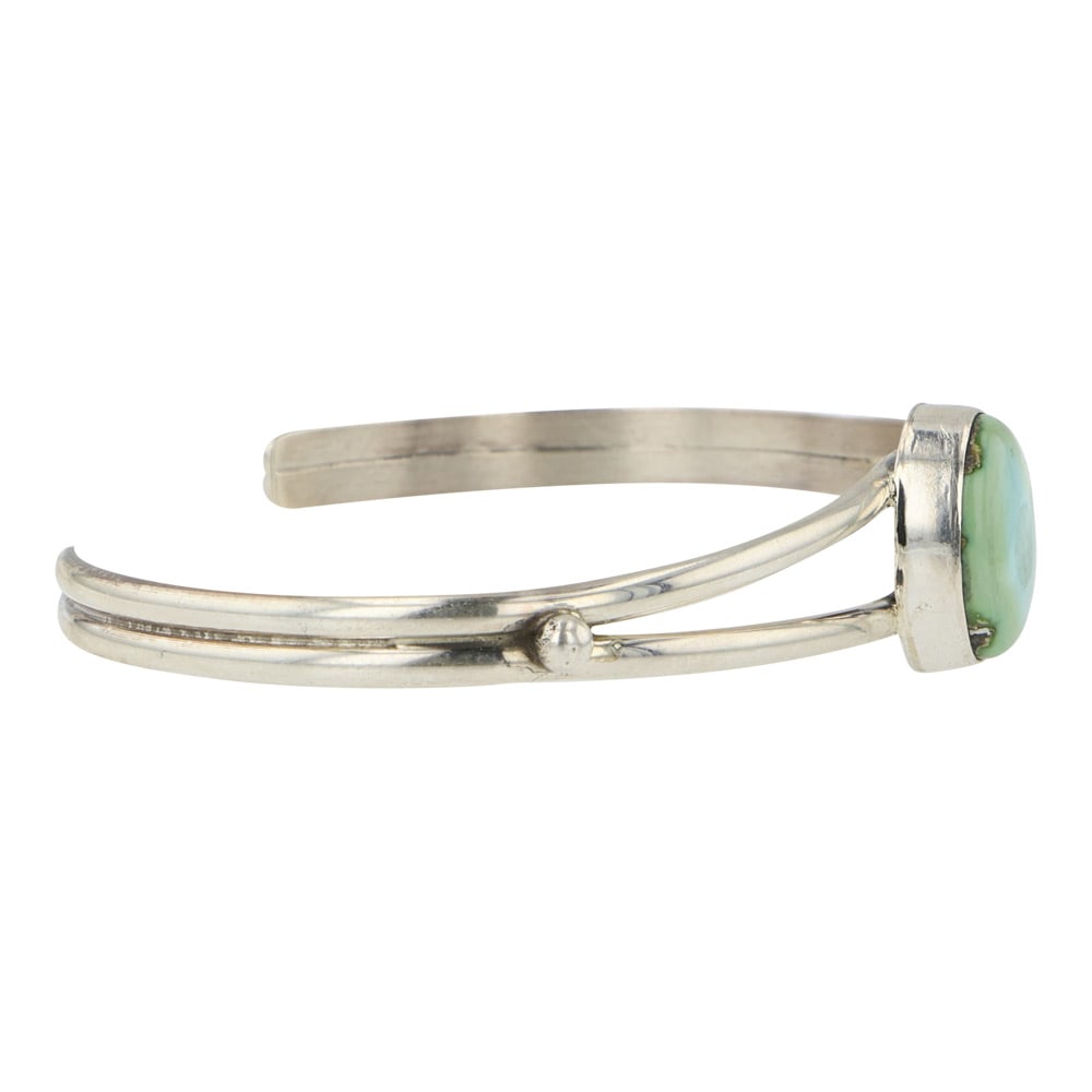 Navajo Turquoise Cuff Bracelet - 2