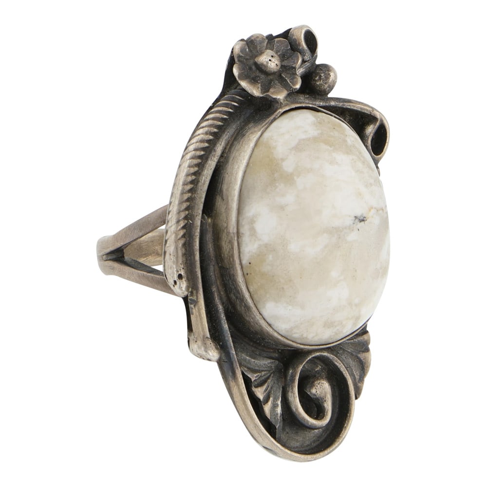 Lorenzo Juan White Buffalo Ring - 2
