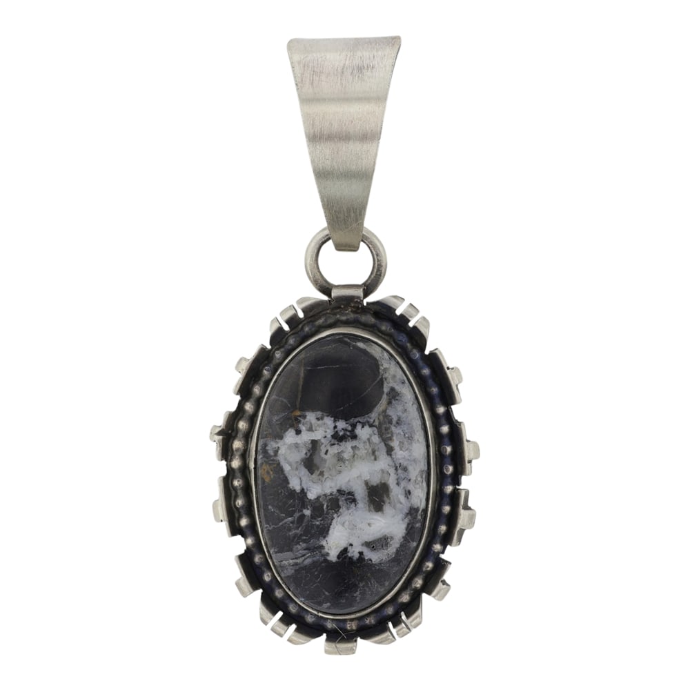 Randy Billy Navajo White Buffalo Pendant (1 of 2)