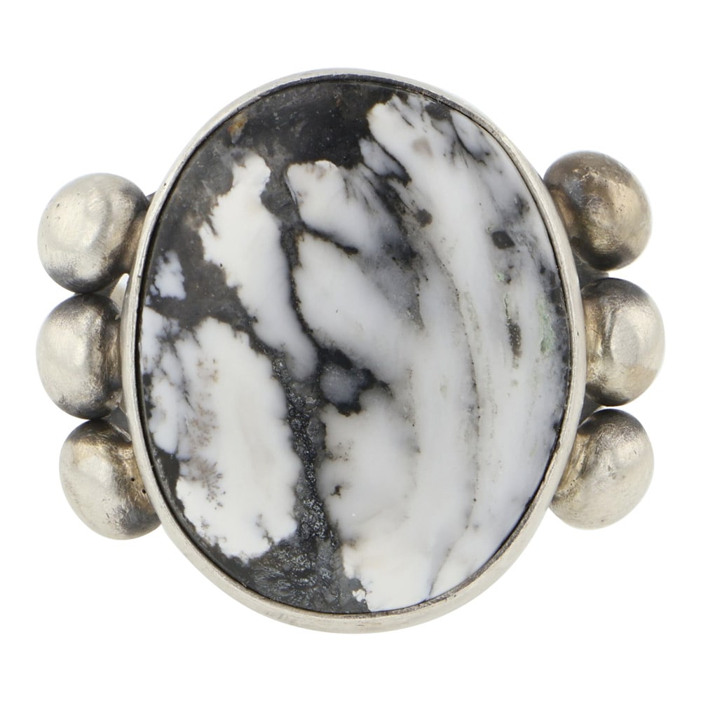 Kathleen Livingston Navjao White Buffalo Ring (1 of 3)