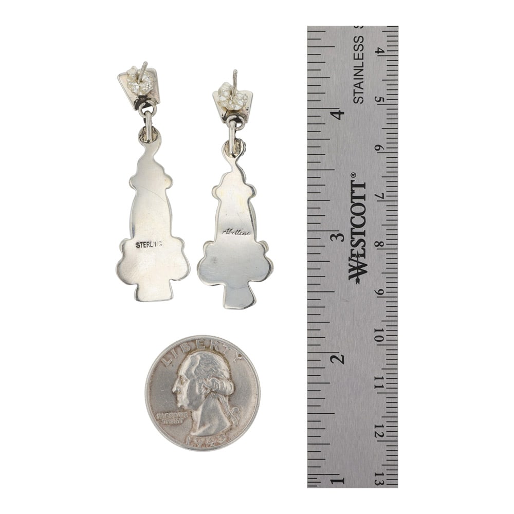 Navajo Campitos Turquoise Earrings - 2