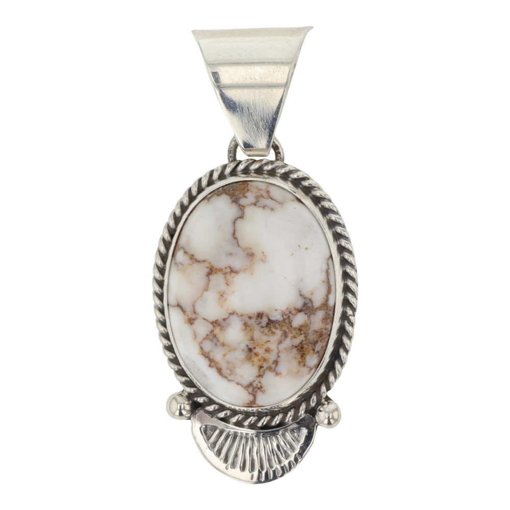 Carol Willie Navajo Widlhorse Pendant (1 of 2)