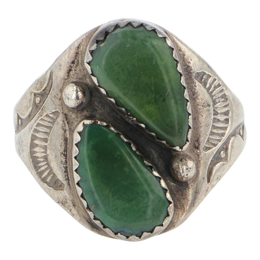 Vintage Navajo Variscite Ring (1 of 3)