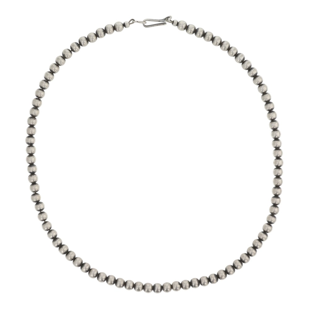 Navajo Oxidized Beads Necklace