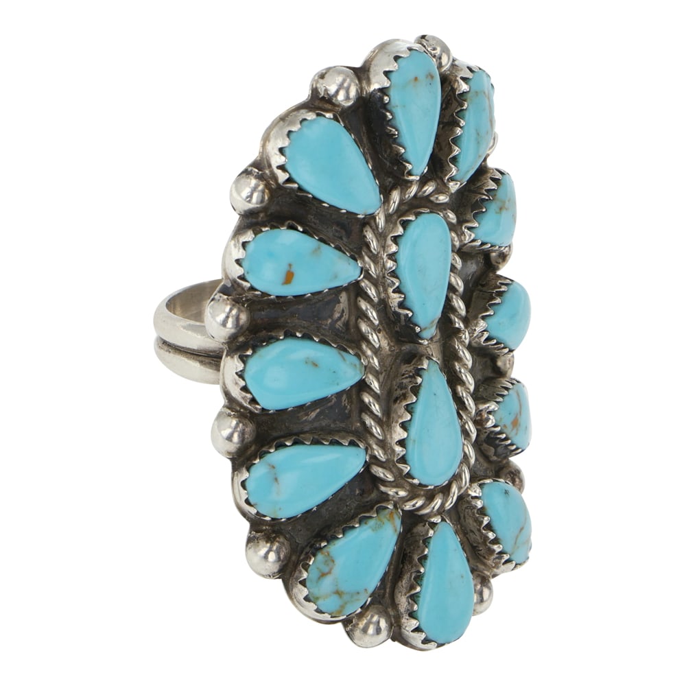 Navajo Cluster Block Ring - 2