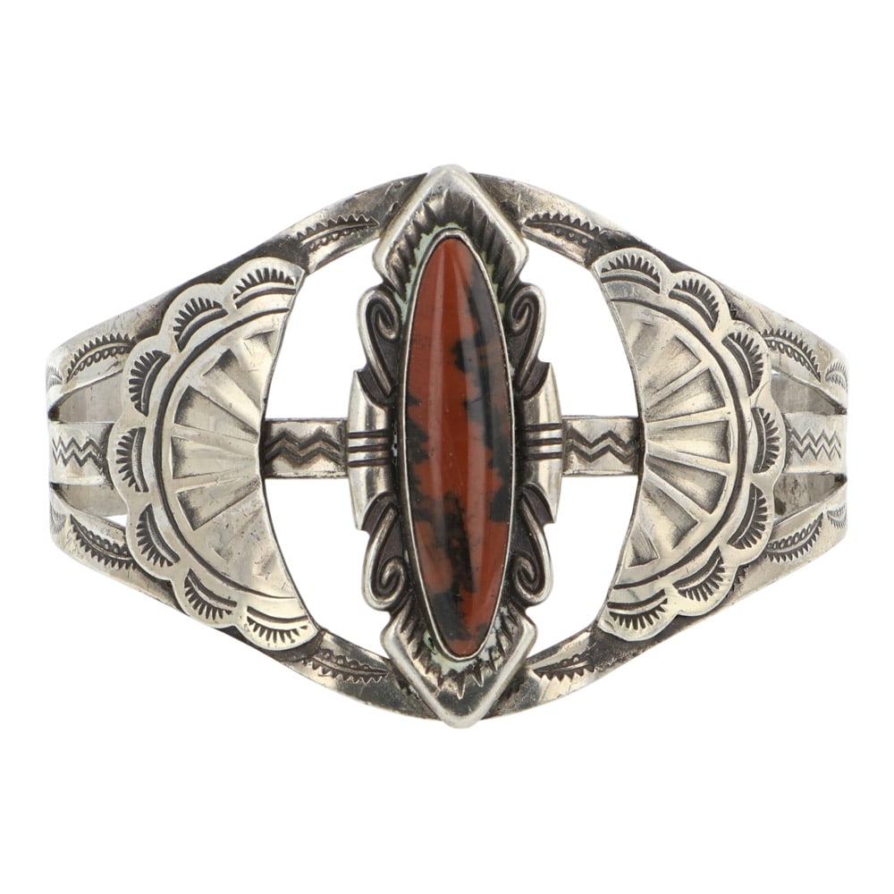 Bell Trading Post Fred Harvey Petrified Wood Bracelet (1 of 3)