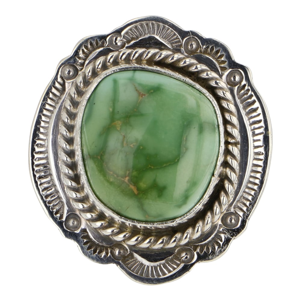 Navajo Emerald Valley Turquoise Ring (1 of 3)