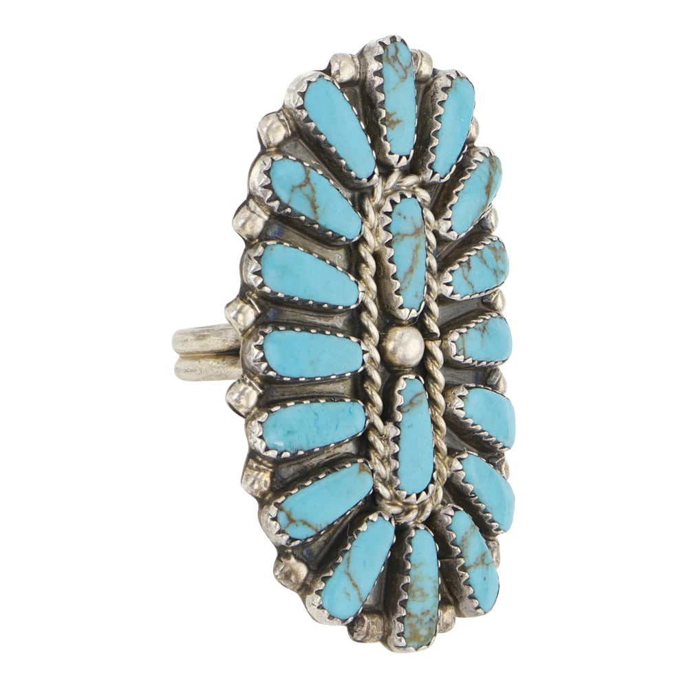 Navajo Cluster Block Ring - 2