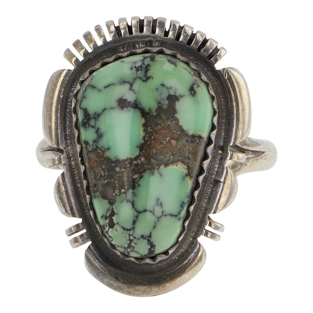 Ben Piaso Jr. Navajo New Landers Chalcociderite Ring (1 of 3)