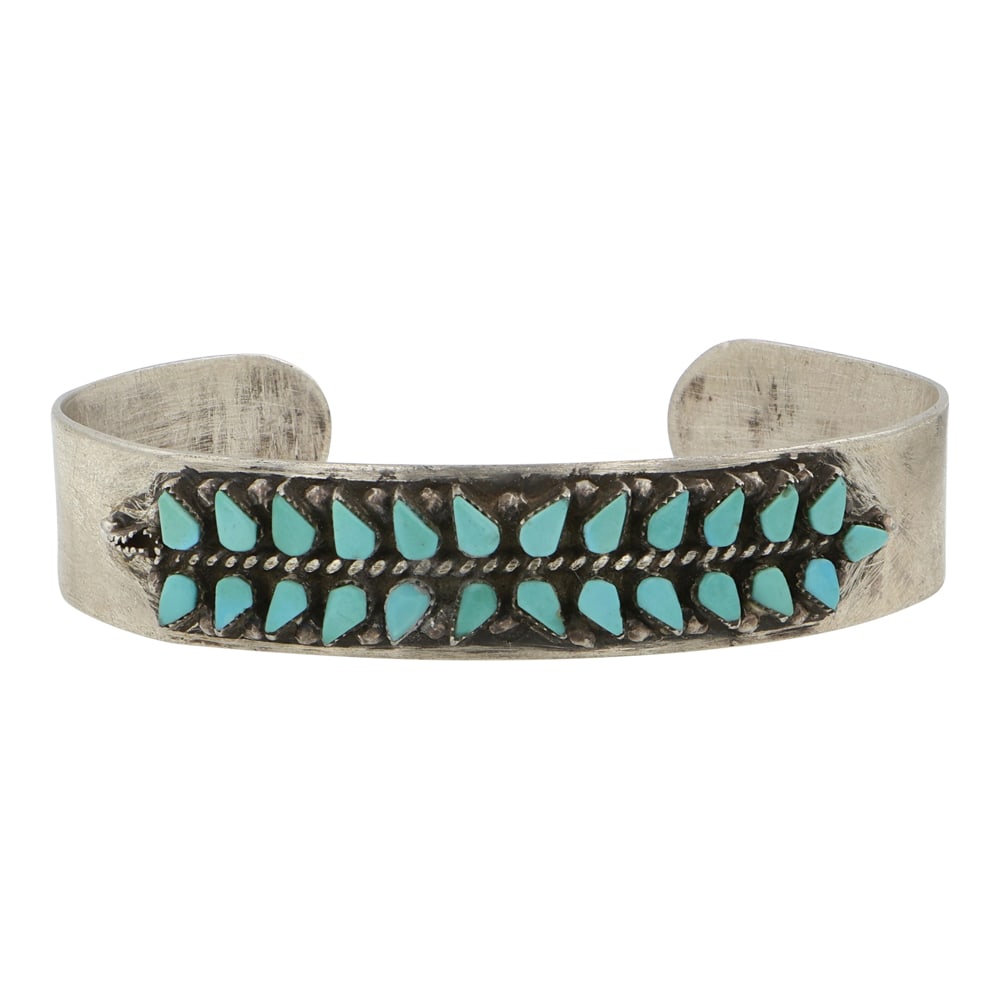 Vera Halusewa Zuni Sleeping Beauty Turquoise Bracelet (1 of 3)