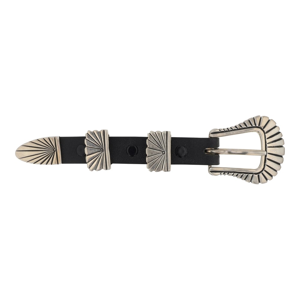 Navajo Plain Silver Ranger Belt Buckle Set: Sterling Silver | | Navajo Plain Silver Ranger Belt Buckle Set | Navajo Native American Southwest Indian Jewelry | Good (no breaks or damages) | Approximate Weight: 70 Grams | Buckle: 7" x 1.75" | Sig