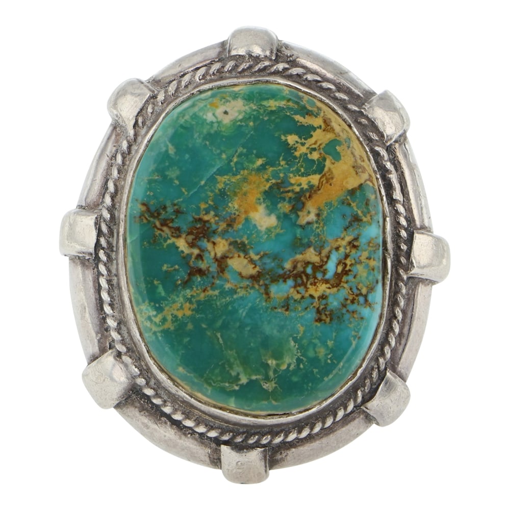 Shreve Saville Southwest Designer Royston Turquoise Ring (1 of 3)