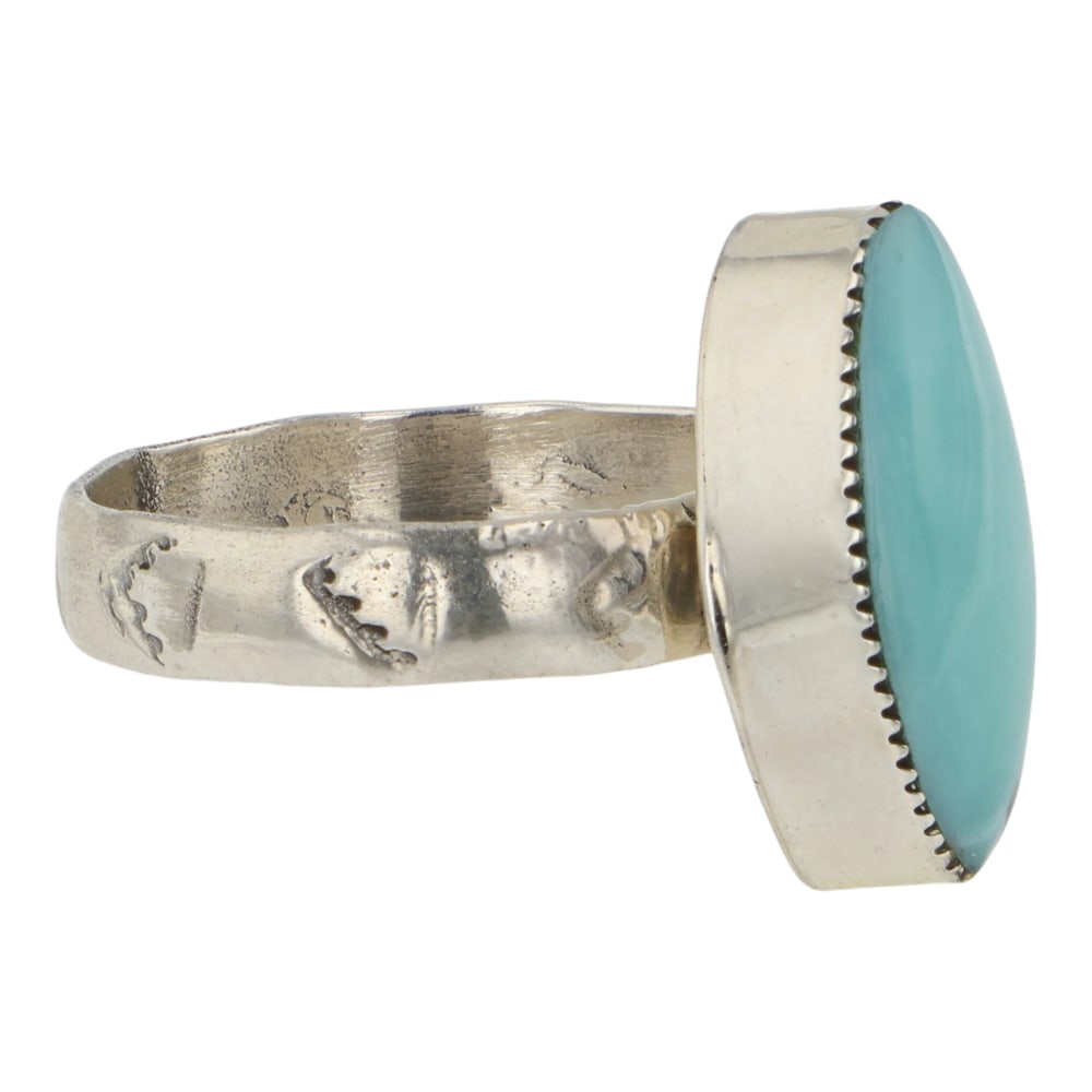 Navajo Campitos Turquoise Ring - 2