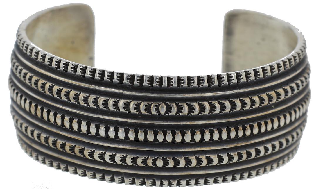 Sterling Silver Bracelet Navajo Native American (1 of 1)