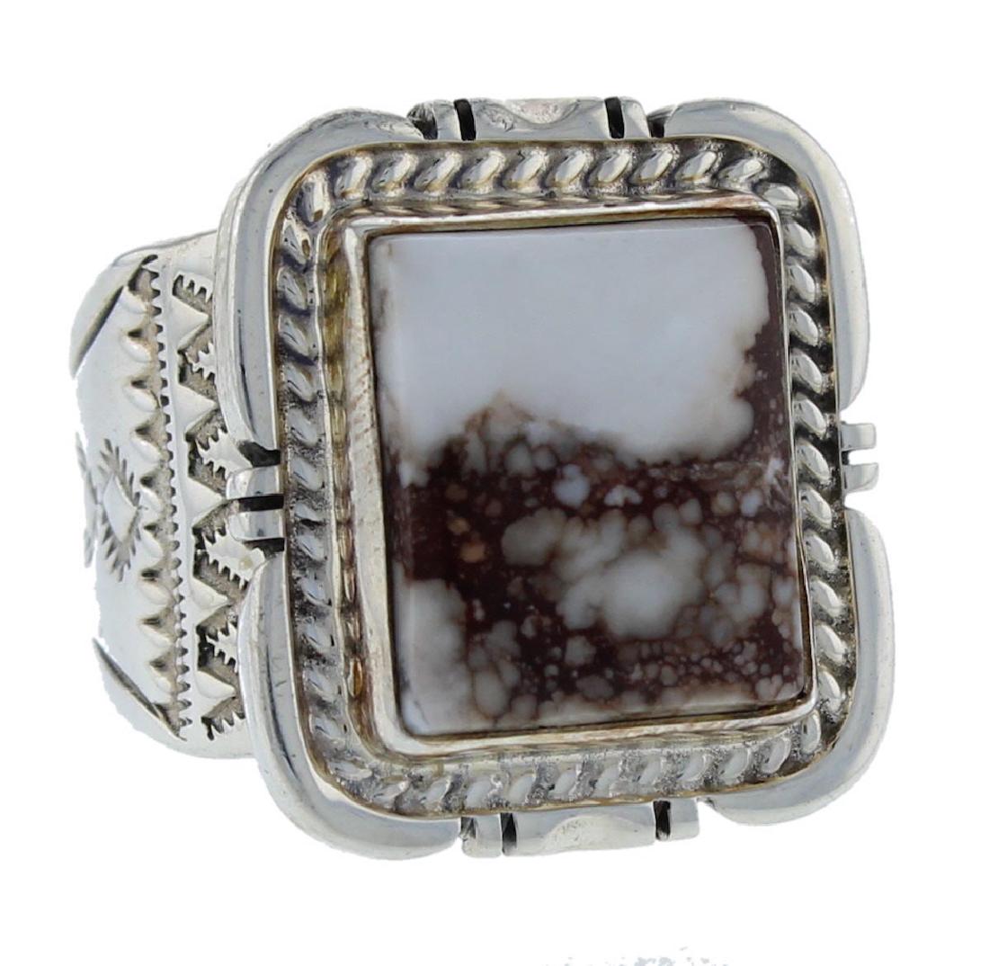 Sterling Silver  Crazy Horse Ring Navajo Native (1 of 1)