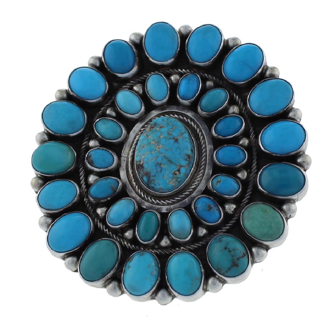 Sterling Silver  Turquoise Ring Navajo Native American (1 of 3)