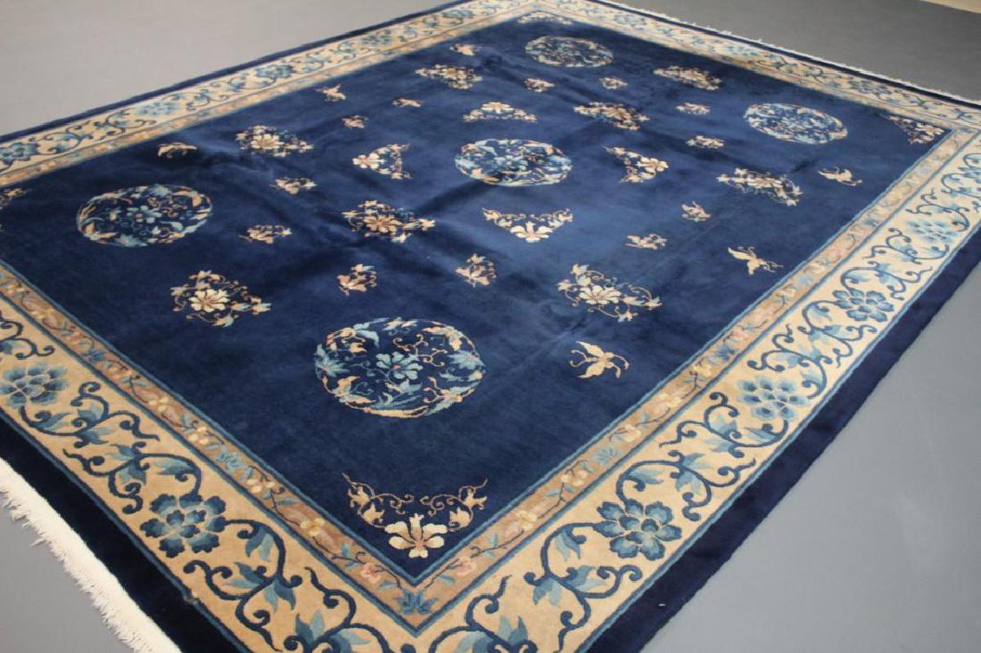 9 x 12 Chinese Handmade Rug, 100 Wool