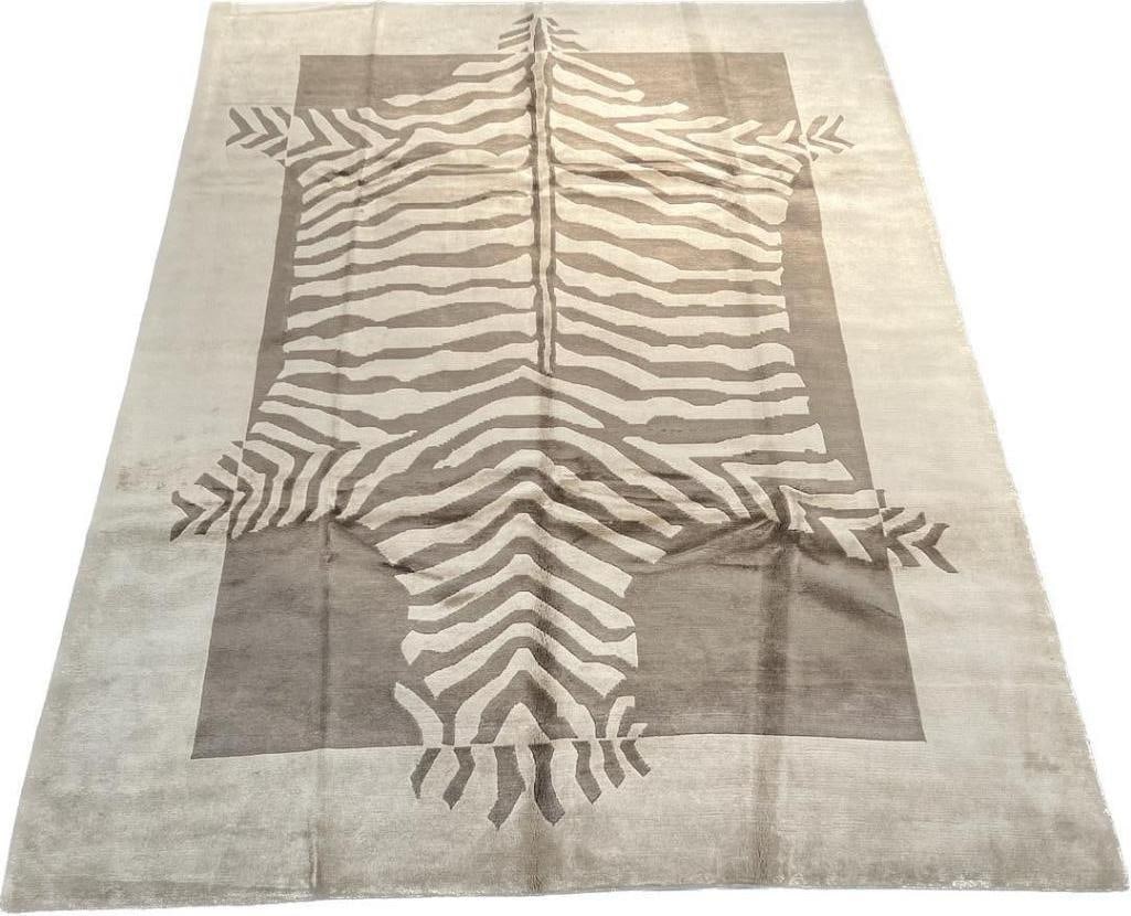 High End Nepal Tibetan, Genuine Hand-Knotted, 100% Wool Rug, 8' 6" X 11'6" (1 of 4)