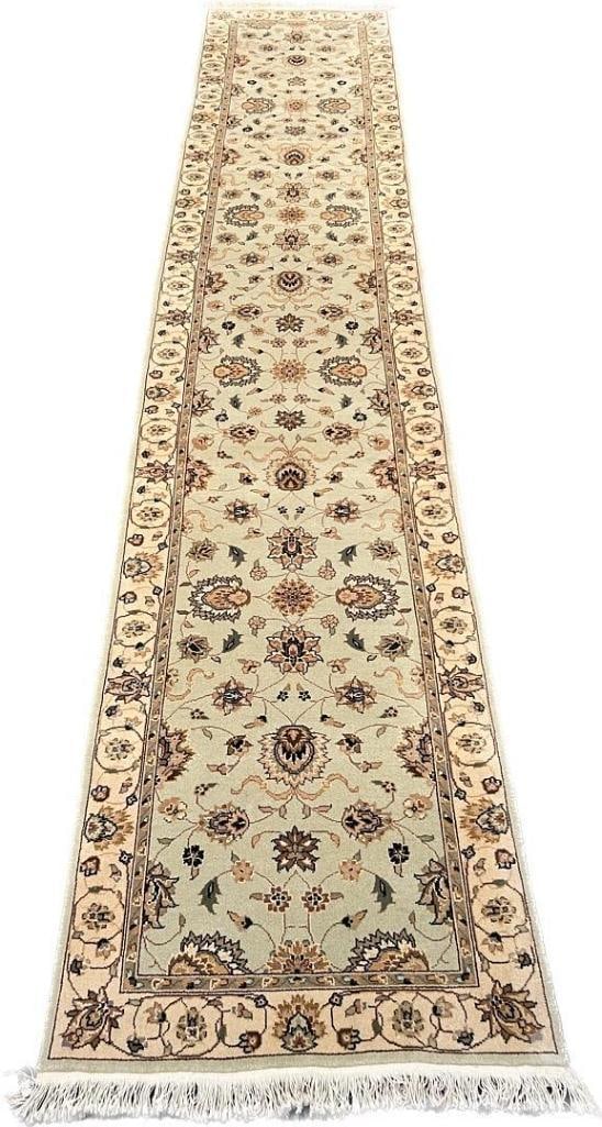 Tabriz Design Hand-Knotted, Wool & Silk Rug, 2.3 x 12.0 (1 of 4)