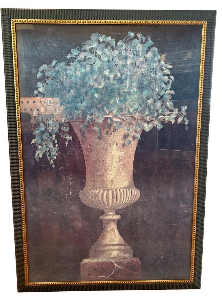 Urn with Ivy Large Framed Art, 66" (1 of 4)