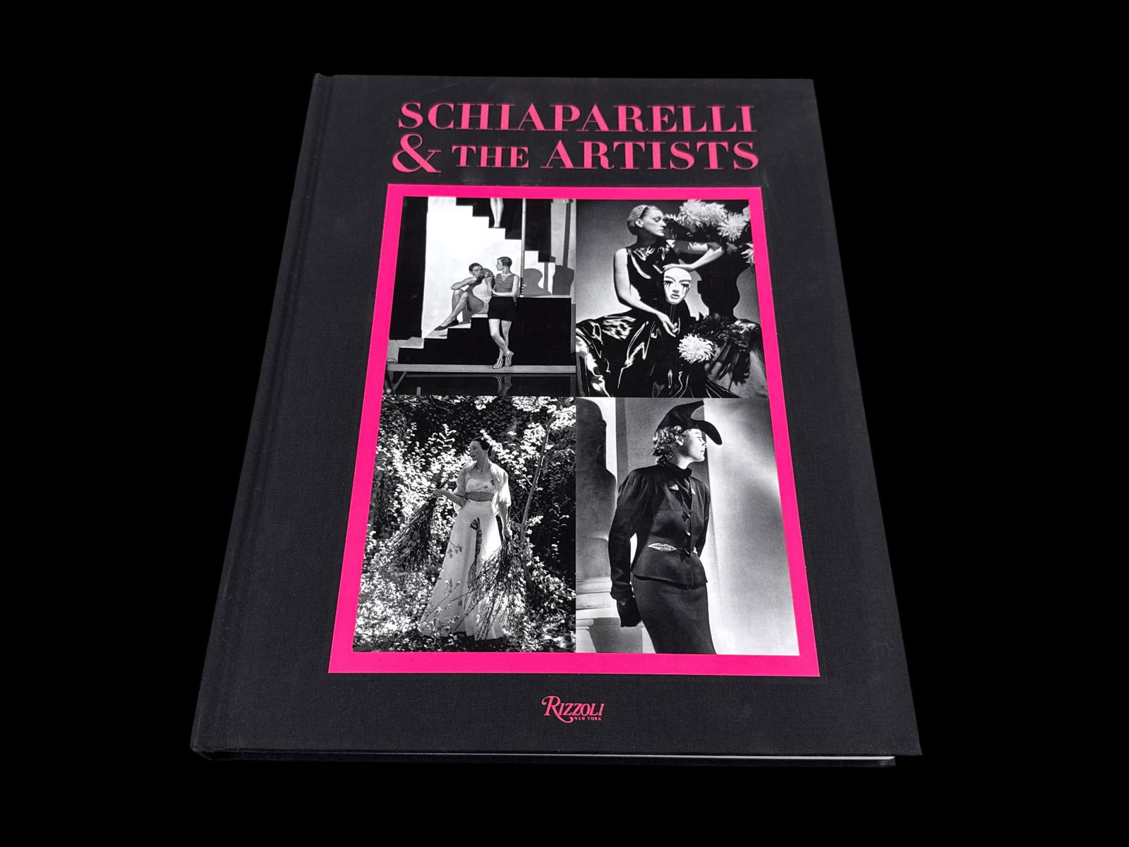 Schiaparelli & The Artists Hardcover Art and Fashion Photography Book: This hardcover book titled "Schiaparelli & The Artists" explores the illustrious collaboration between the legendary fashion designer Elsa Schiaparelli and prominent artists and photographers of her t