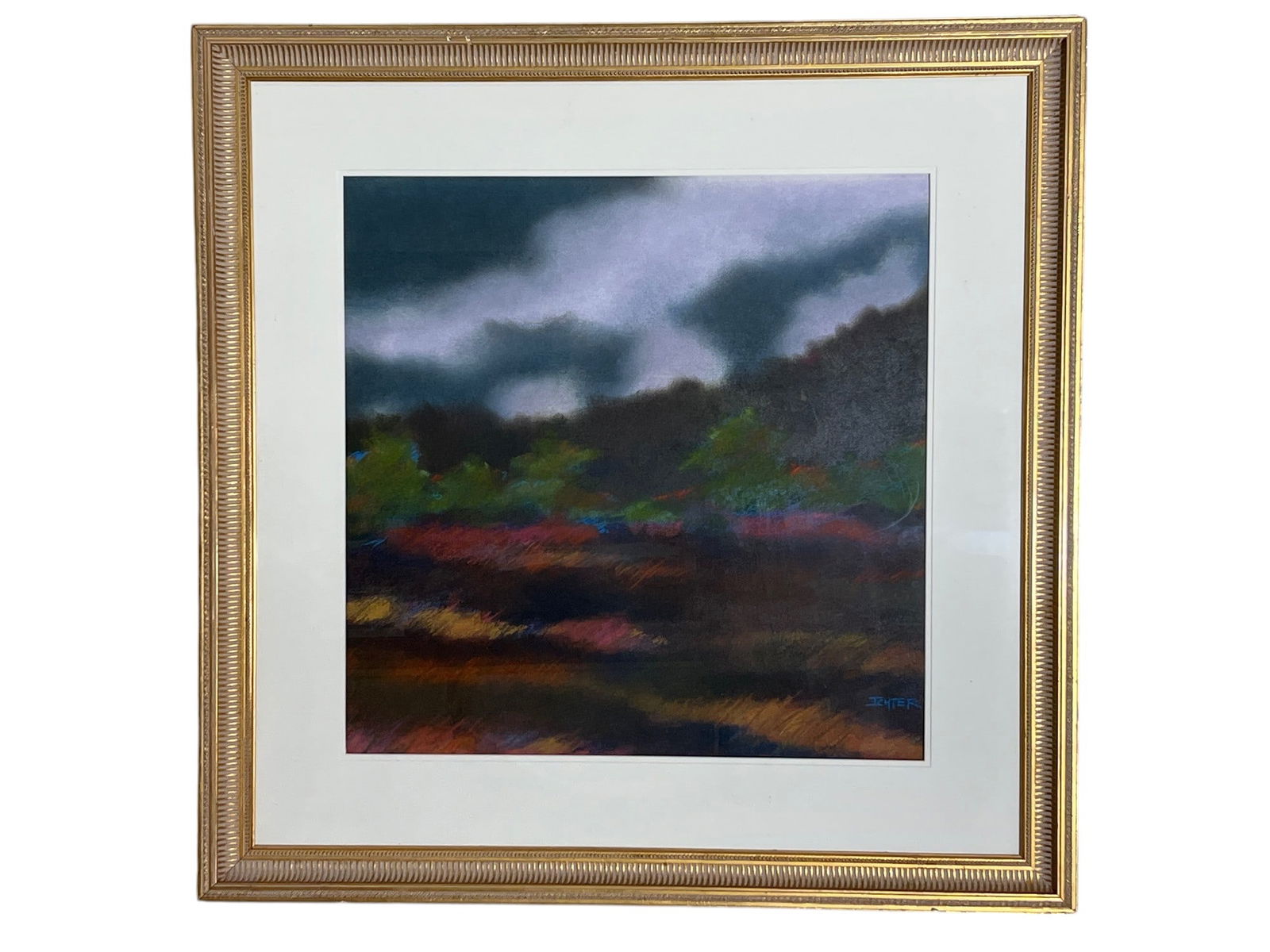 Bob Richey 'And Autumn's Come Again' Pastel Artwork, 38" (1 of 9)