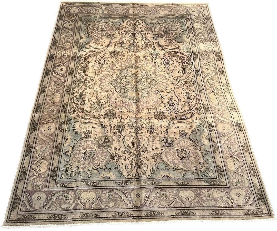 Persian Tabriz Wool Rug, 7'2" x 11'0" (1 of 4)