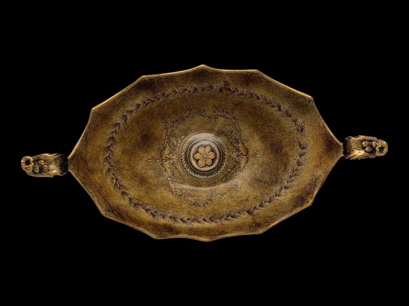 Scalloped Acanthus Leaf Compote - 2