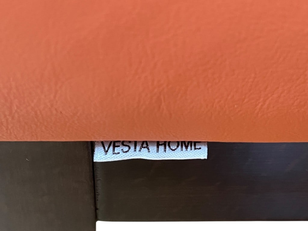 Pair of Vesta Home Leather Club Chairs with Wood Bases - 6