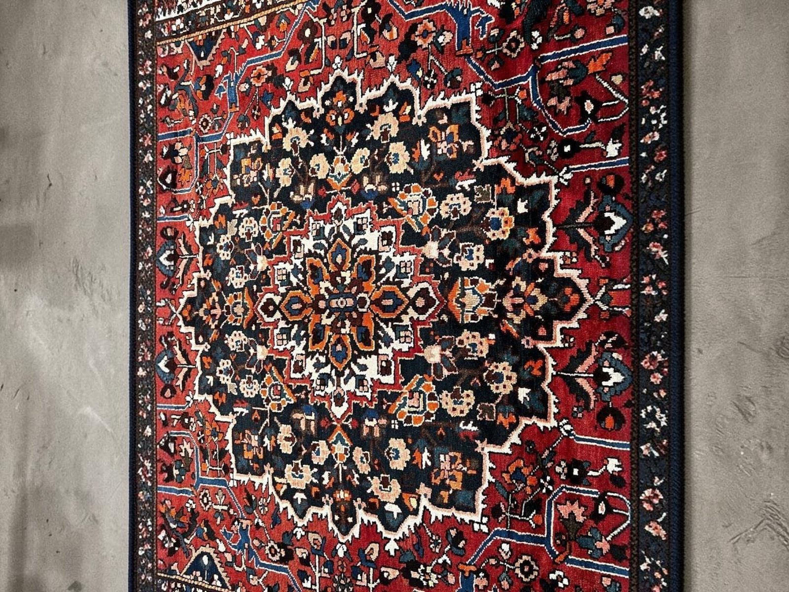 $8,985 - Brick Red Medallion Persian Bakhtiari Carpet, Hand-Knotted Wool, 9'9" x 12'0" - 3