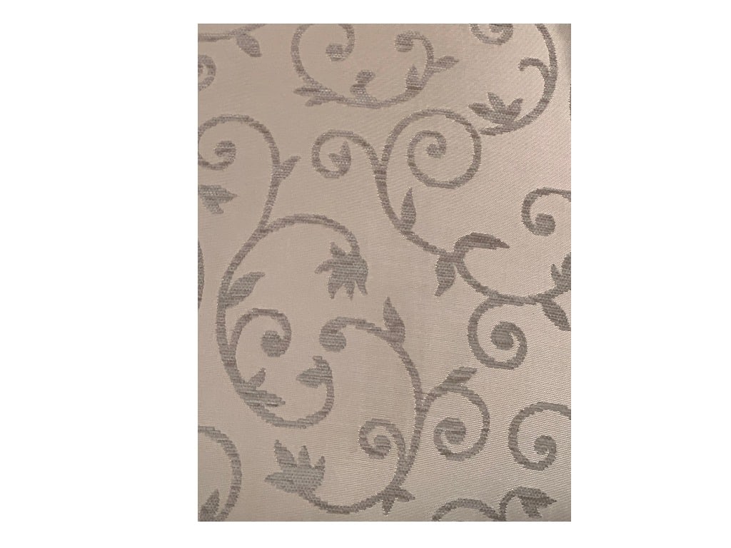 French Style Upholstered Armchair with Carved Wood Frame - 3