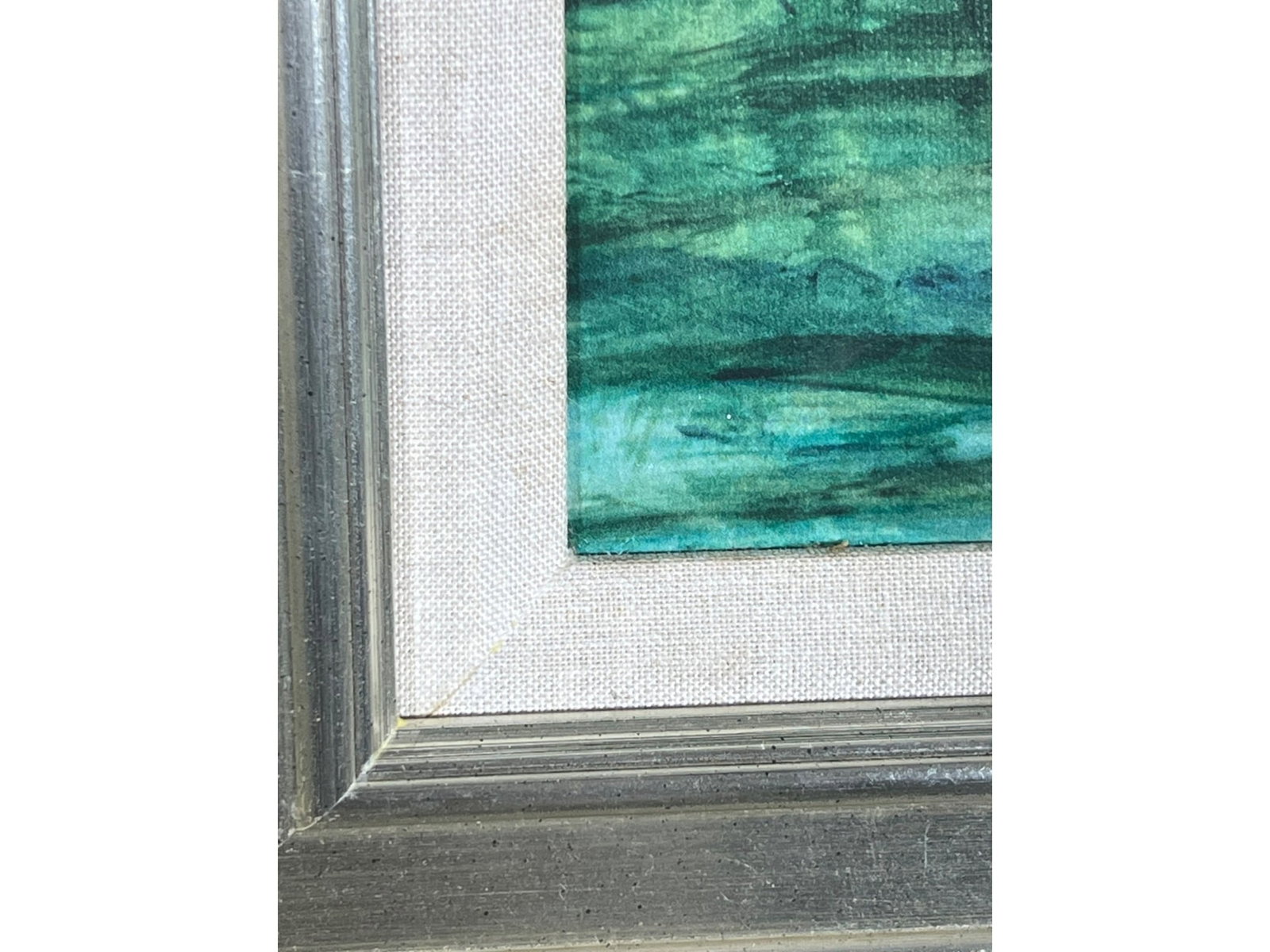 $4,500 The Way, Verdant Forest Waterway in Emerald and Teal, Signed Artist Proof Giclée on Canv - 6