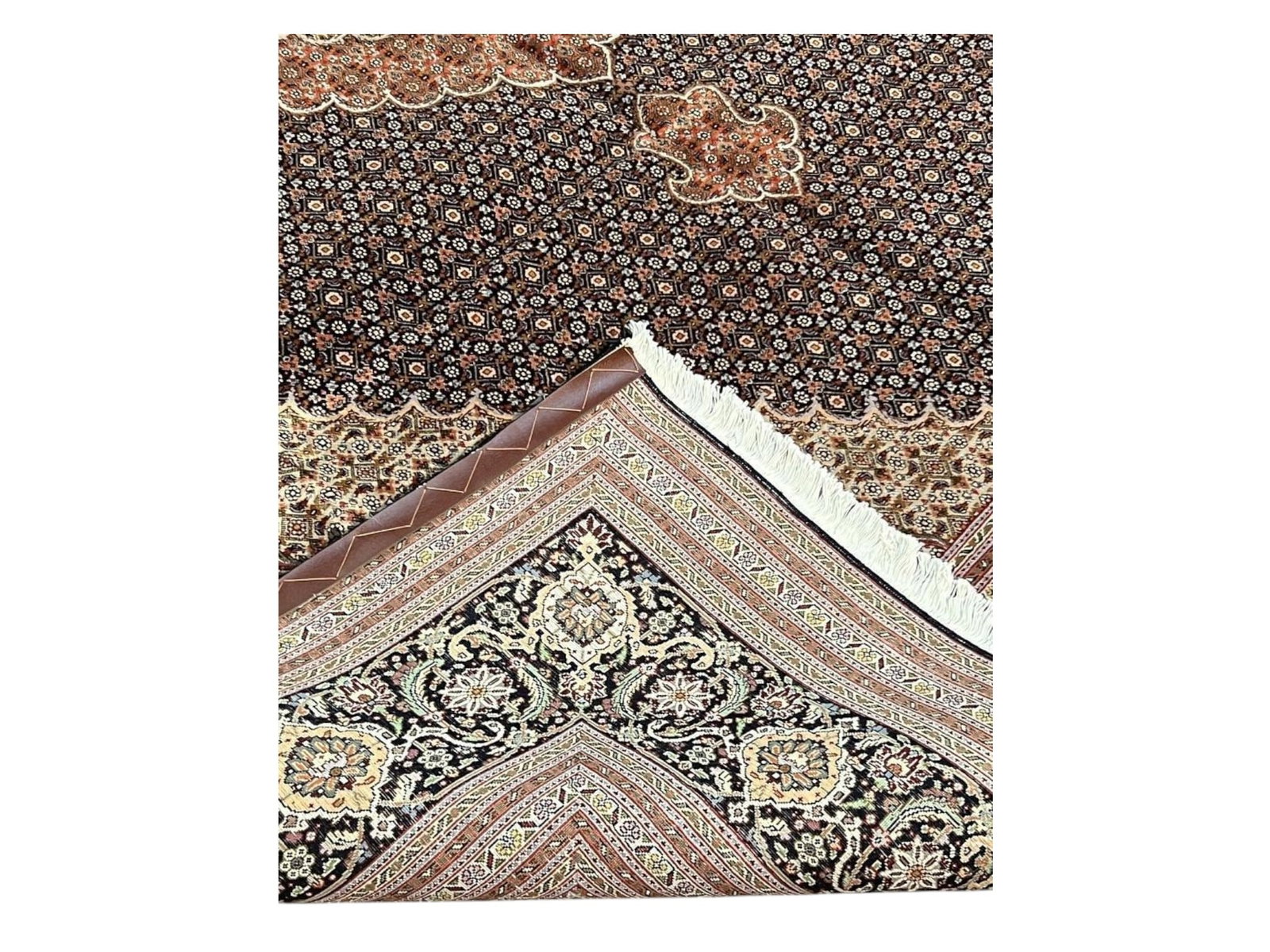 $28,800 - Mahi Persian Tabriz Carpet, Hand-Knotted Wool & Silk, 8'3" x 11'3" - 3