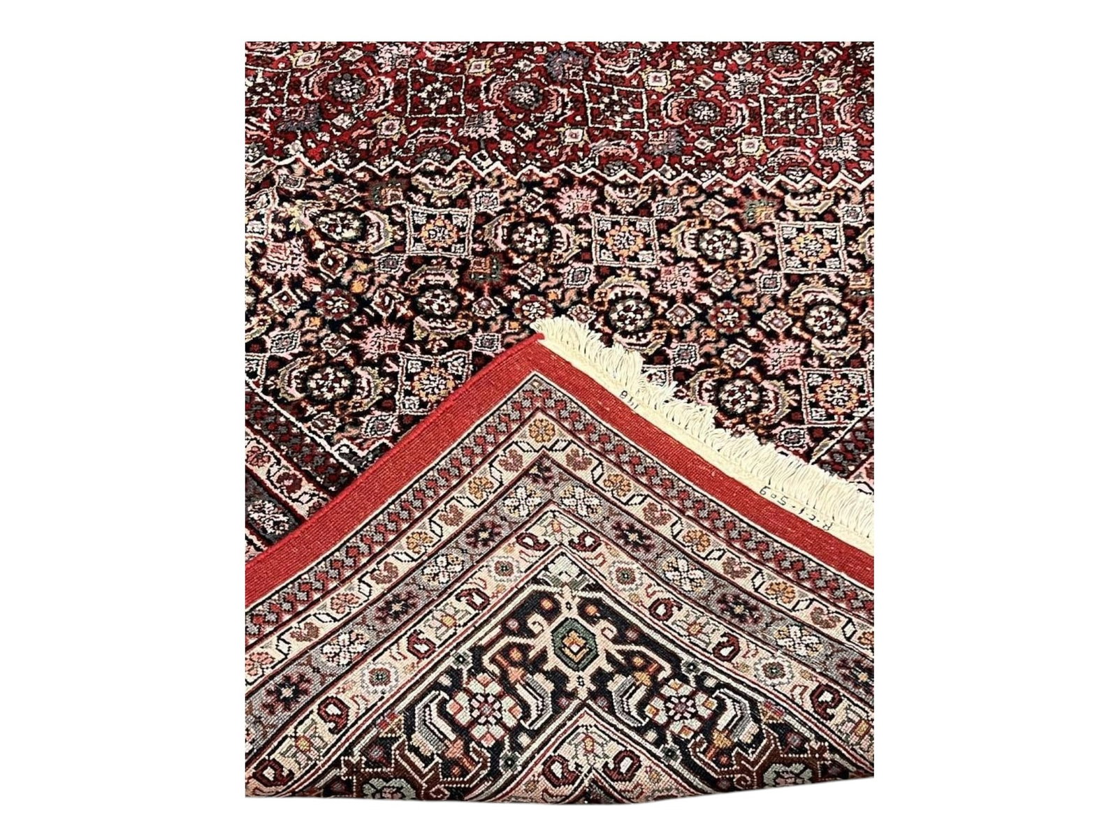 $7,525 - Room-Size Herati Carpet, Bidjar Design, Hand-Knotted Wool, 8'6" x 11'7" - 3