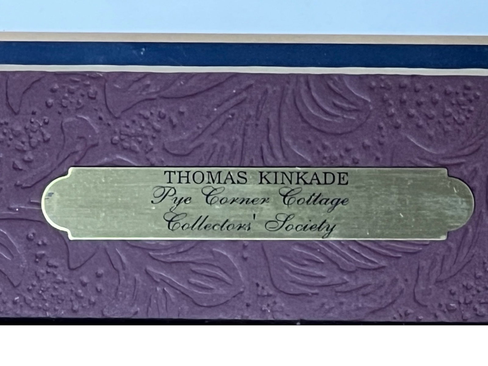 Print by Thomas Kinkade "Pye Corner Cottage" Framed Wall Art, 14 x 13 - 3