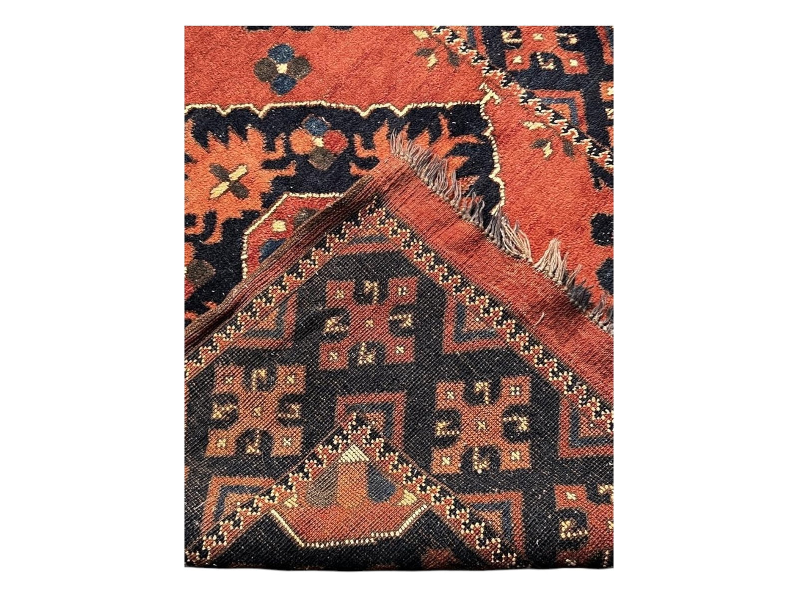 $5,340 - Tribal Serrated-Medallion Runner, Afghan Design, Hand-Knotted Wool, 3'2" x 21'1" - 3