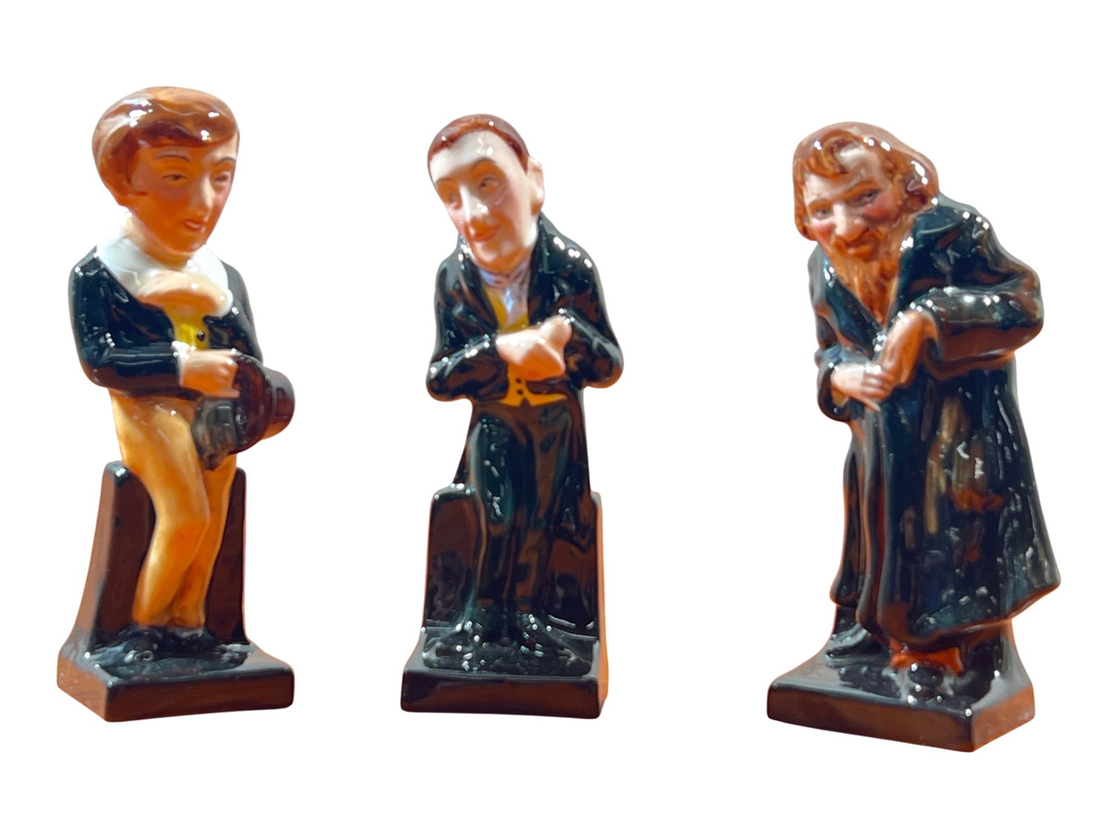 Royal Doulton “Dickens” Character Figurines: David Copperfield, Uriah Heep, and Fagin (S (1 of 8)