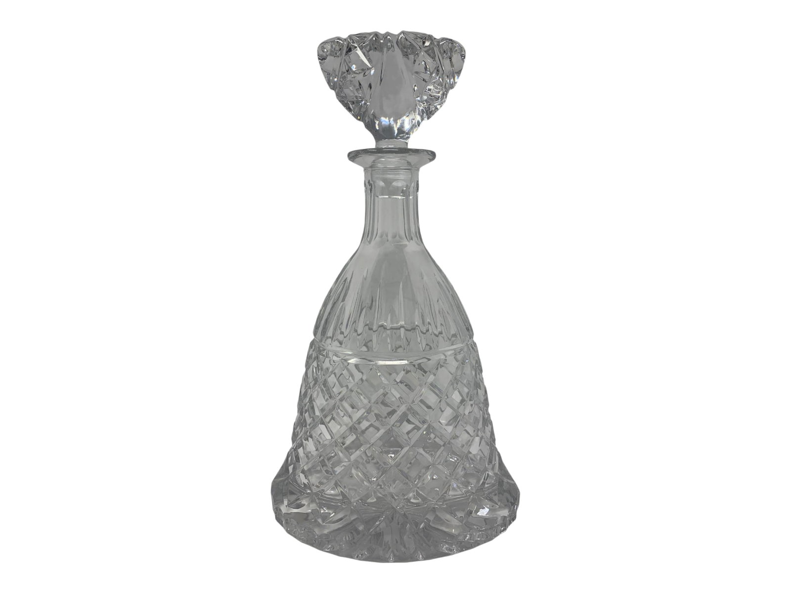 Bell Shaped Crystal Decanter (1 of 3)