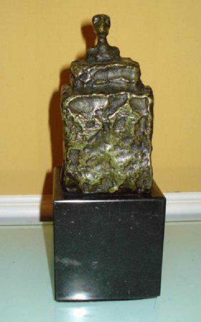 ALBERTO GIACOMETTI SWISS ABSTRACT BRONZE SCULPTURE (1 of 5)