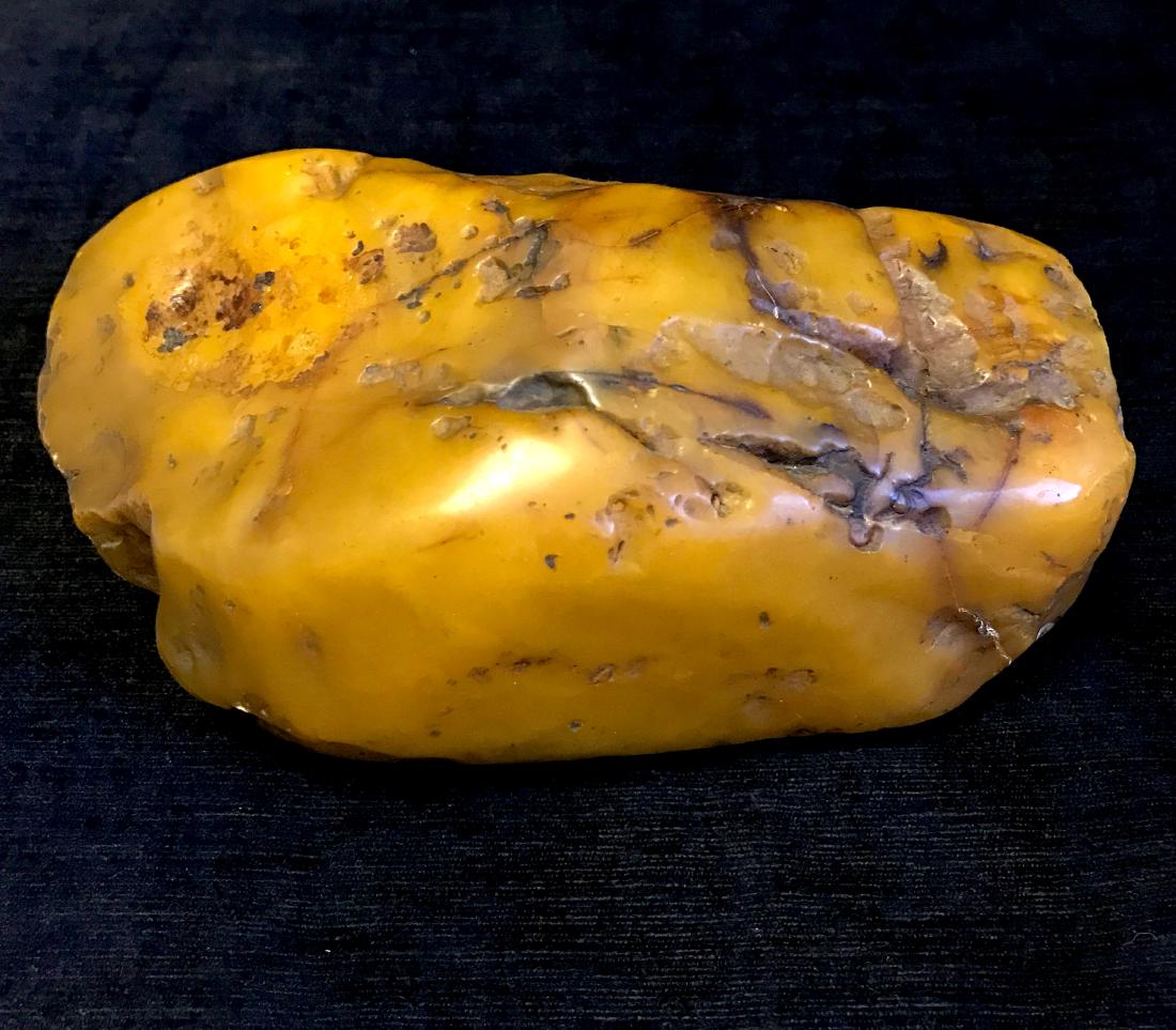 Baltic AmberÂ Stone Egg Yolk Colour (1 of 10)