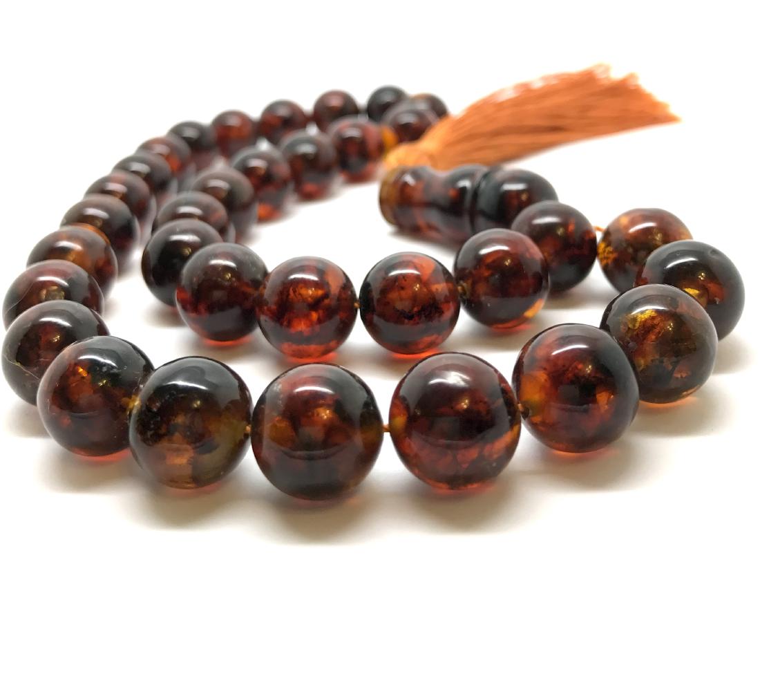 Baltic Amber Tesbih Cognac Colour (1 of 9)