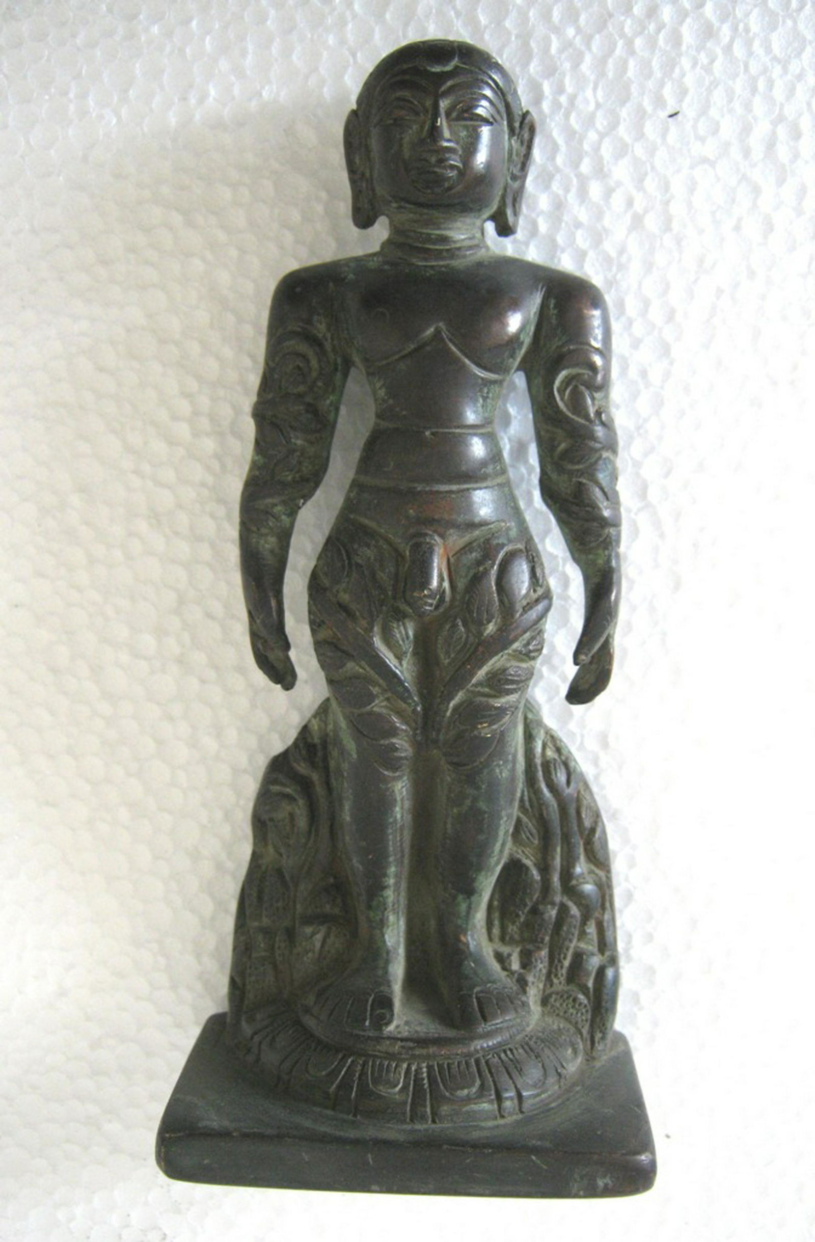 Bronze Indian Jain statue (1 of 7)