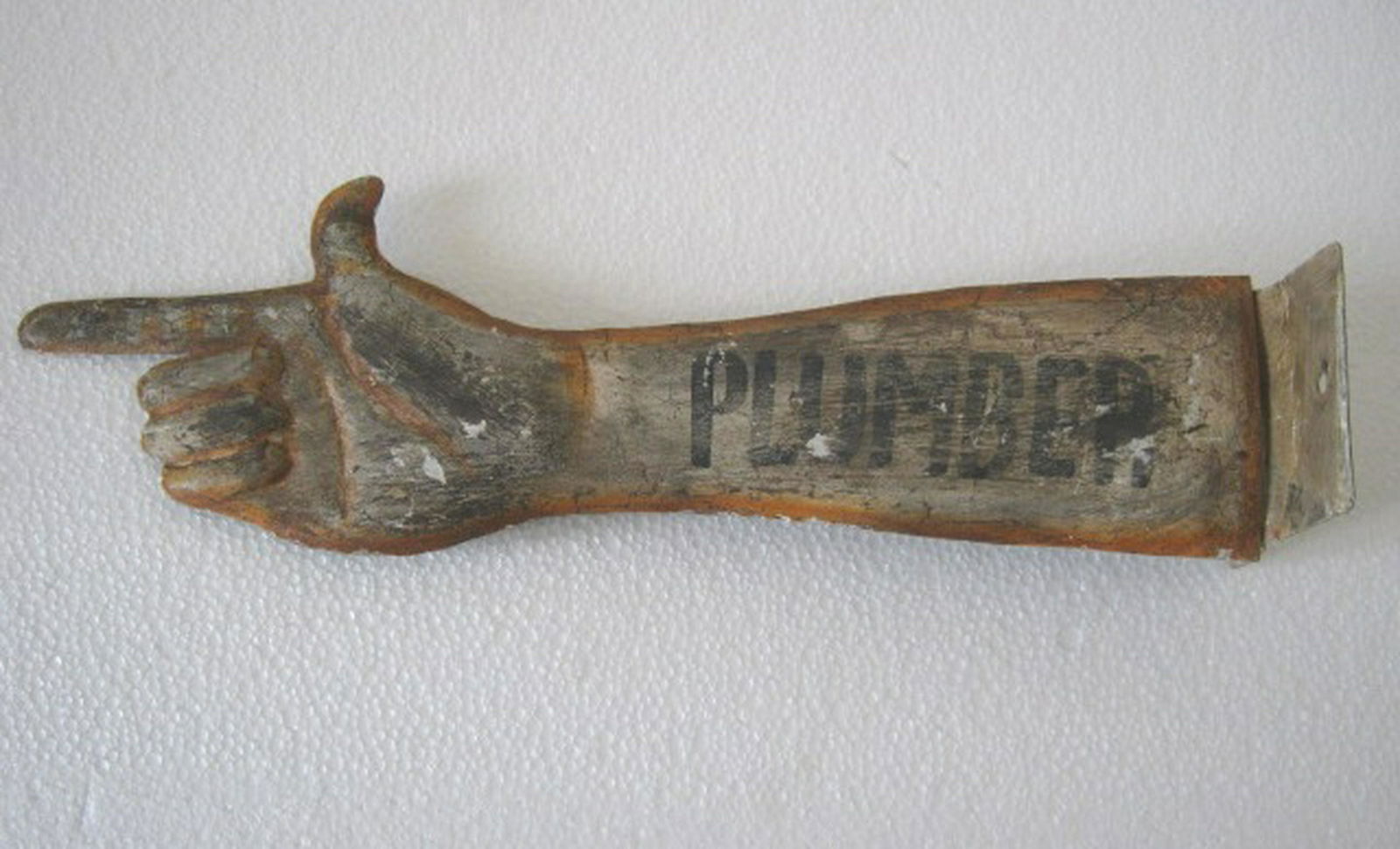 Plumber Hand Direction Sign , Iron (1 of 5)