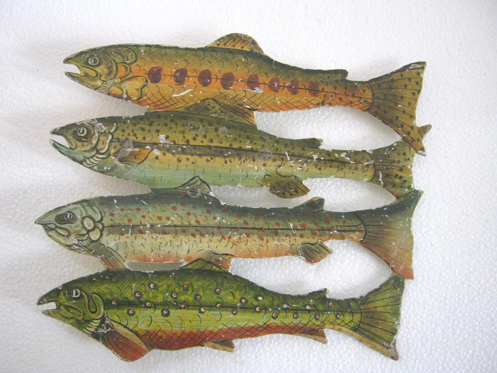 Beautiful four fish weather vane (1 of 7)