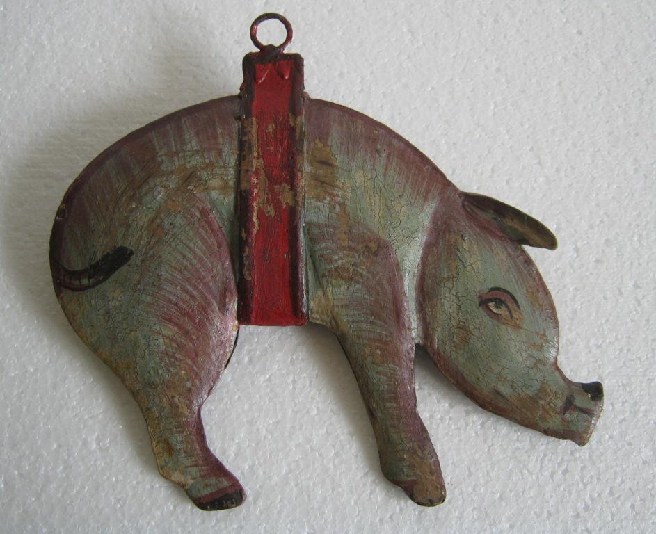 Butcher's trade store display sign pig (1 of 5)