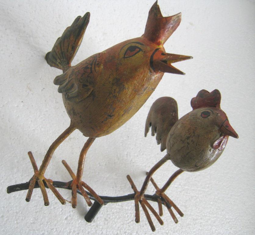 Twin bird weather vane (1 of 7)