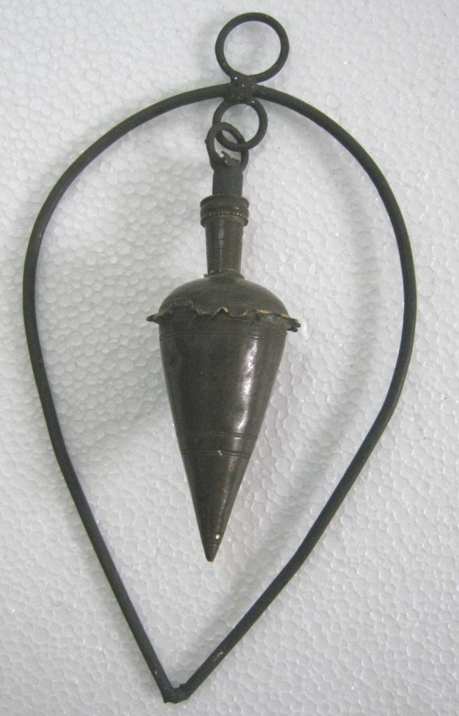 Bronze plumb bob trade sign , store display wall (1 of 5)